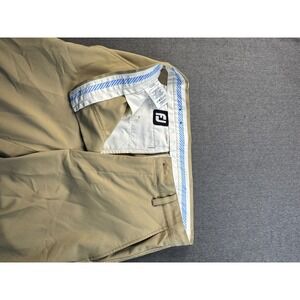FootJoy Mens Golf Pants W30 L32 Beige Lightweight Performance Casual‎